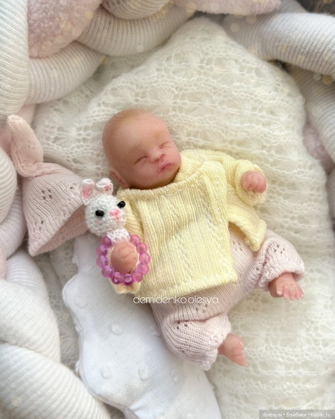 Крошечная кукла младенец Ариша 💞 (фото 2)