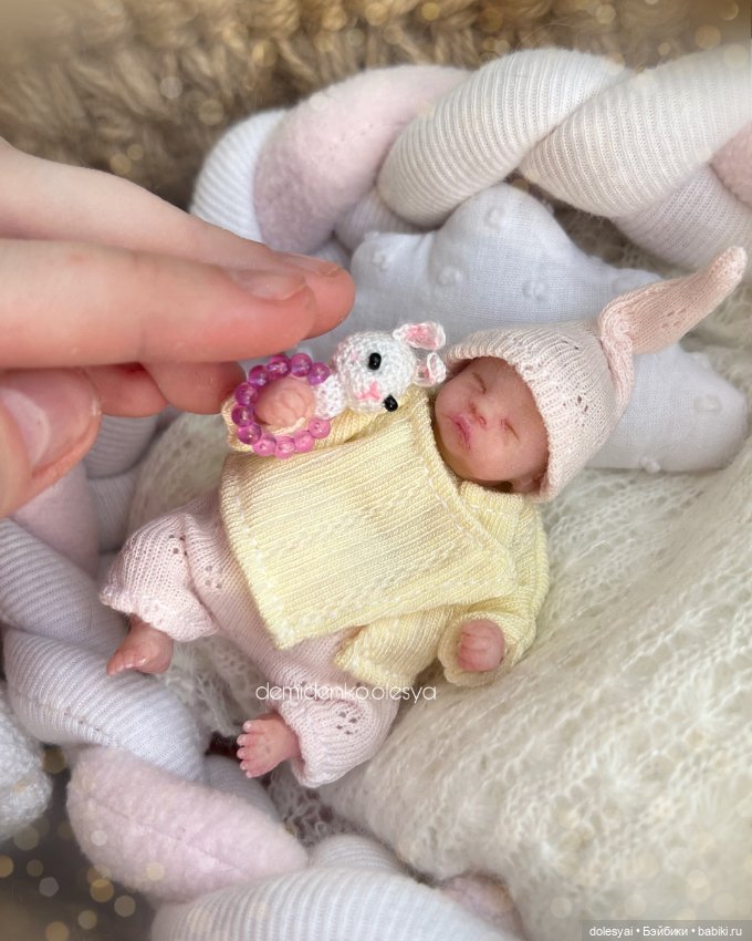Крошечная кукла младенец Ариша 💞 (фото 6)