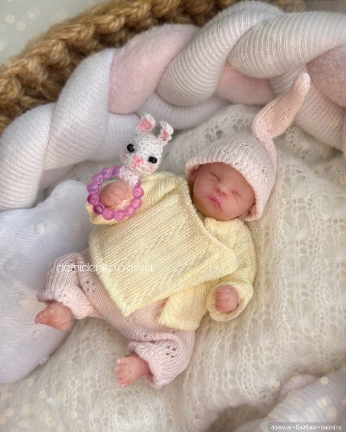 Крошечная кукла младенец Ариша 💞 (фото 5)