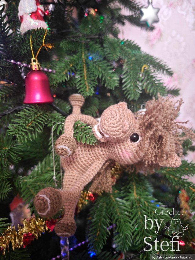 Лошадки к 2026 году — Вязаные игрушки и амигуруми: крючком (фото 9)