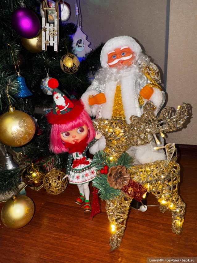 Новогодние наряды — Разные шарнирные куклы (не БЖД): редкие (фото 8)