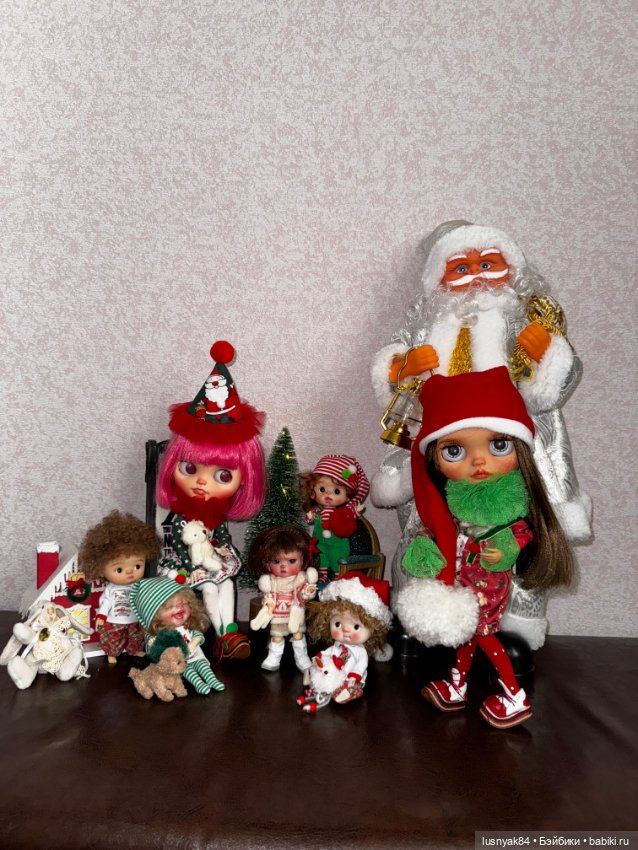 Новогодние наряды — Разные шарнирные куклы (не БЖД): редкие (фото 2)
