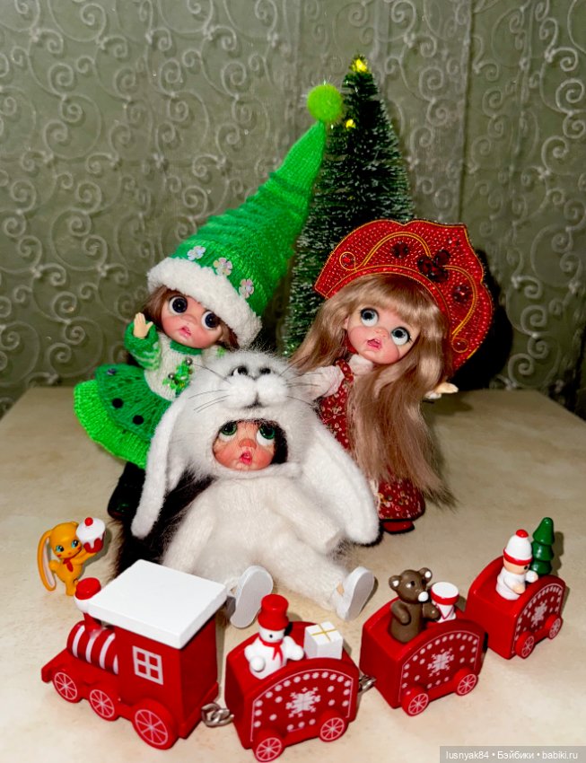 Новогодние наряды — Разные шарнирные куклы (не БЖД): редкие (фото 5)