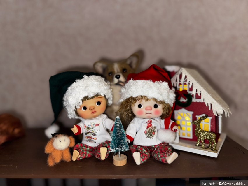 Новогодние наряды — Разные шарнирные куклы (не БЖД): редкие