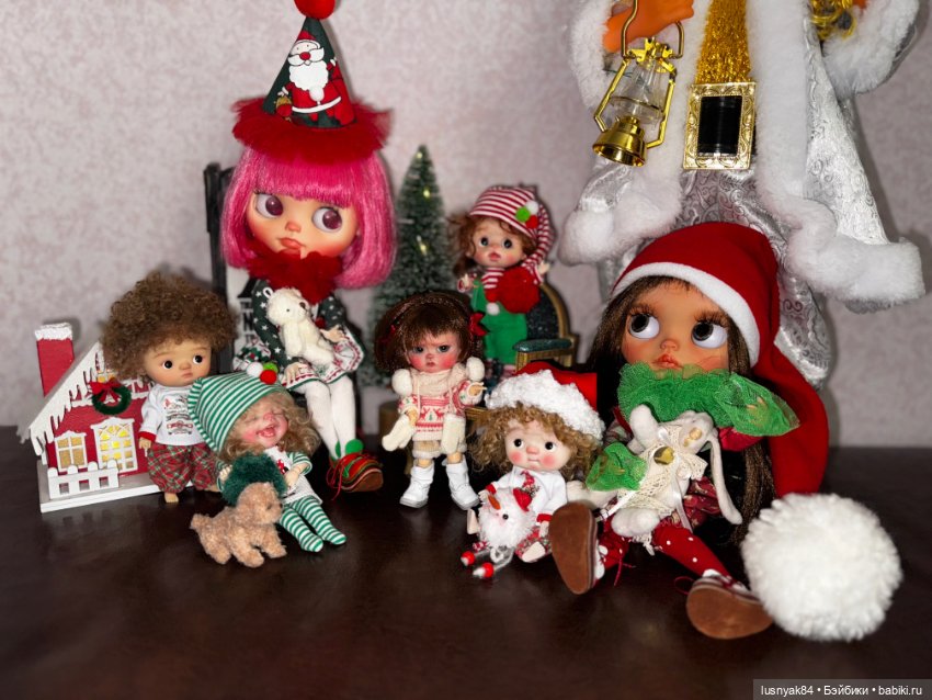 Новогодние наряды — Разные шарнирные куклы (не БЖД): редкие (фото 3)
