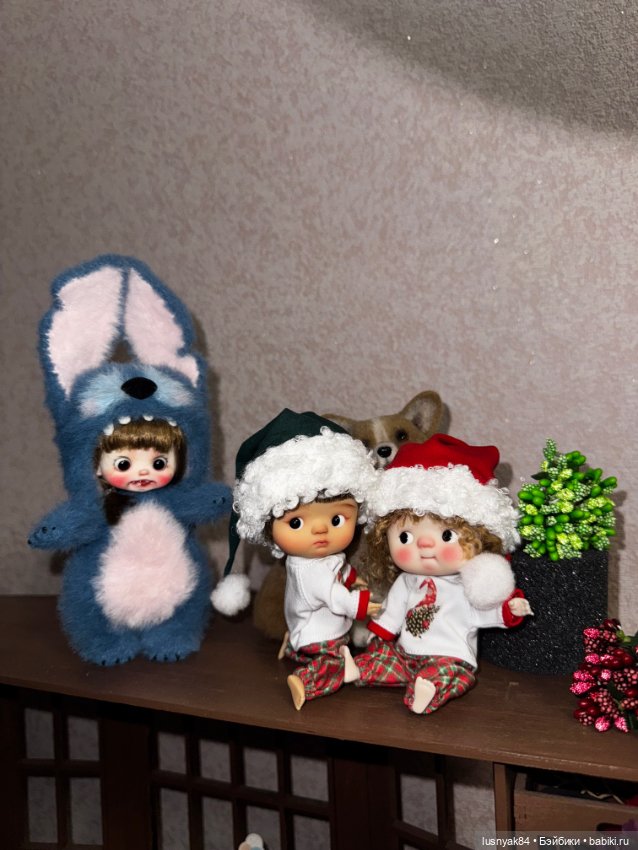 Новогодние наряды — Разные шарнирные куклы (не БЖД): редкие