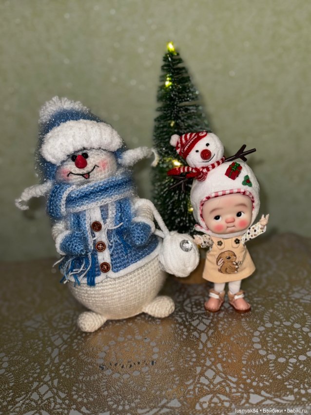 Новогодние наряды — Разные шарнирные куклы (не БЖД): редкие