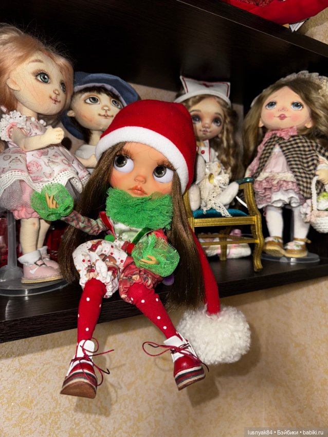 Новогодние наряды — Разные шарнирные куклы (не БЖД): редкие (фото 6)