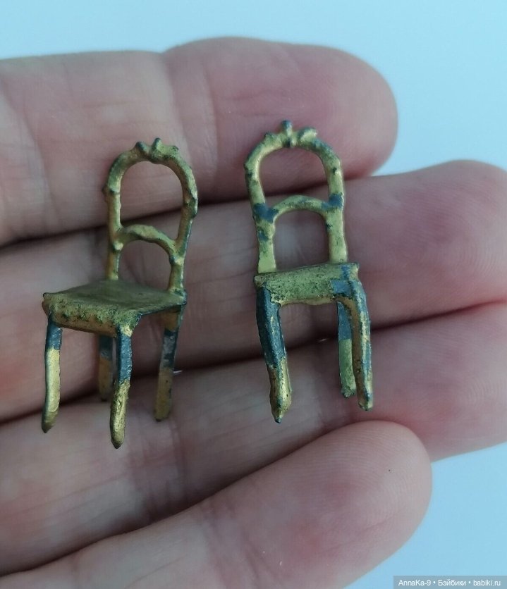 Мебель из металла для миньонет