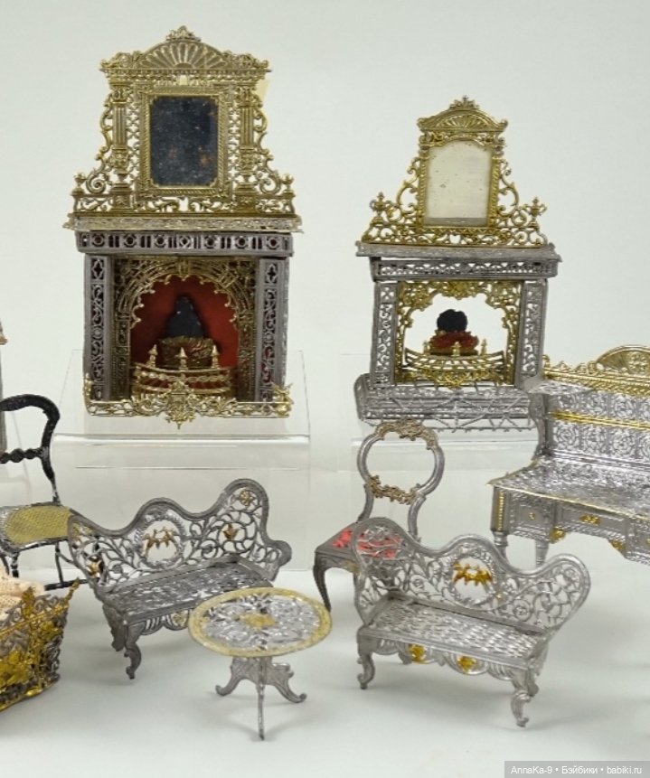 Мебель из металла для миньонет