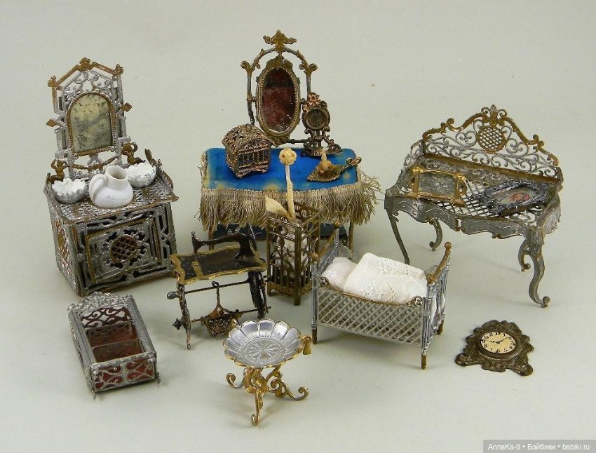 Мебель из металла для миньонет