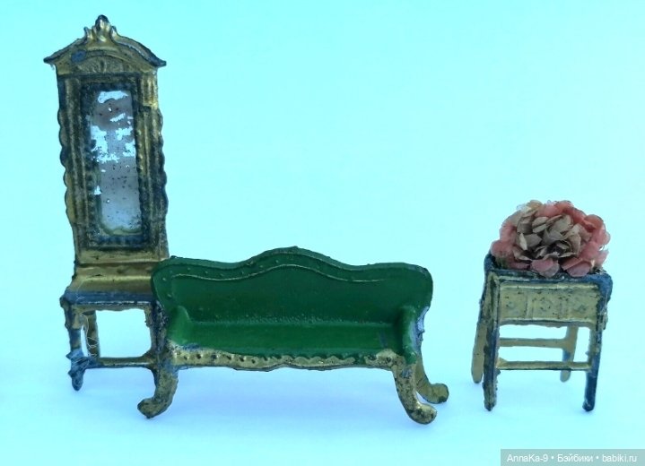 Мебель из металла для миньонет