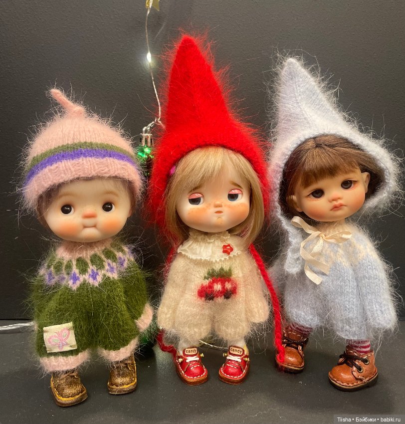 Маленькие гномики (qbaby, Luxixi и другие куколки формата ob11)
