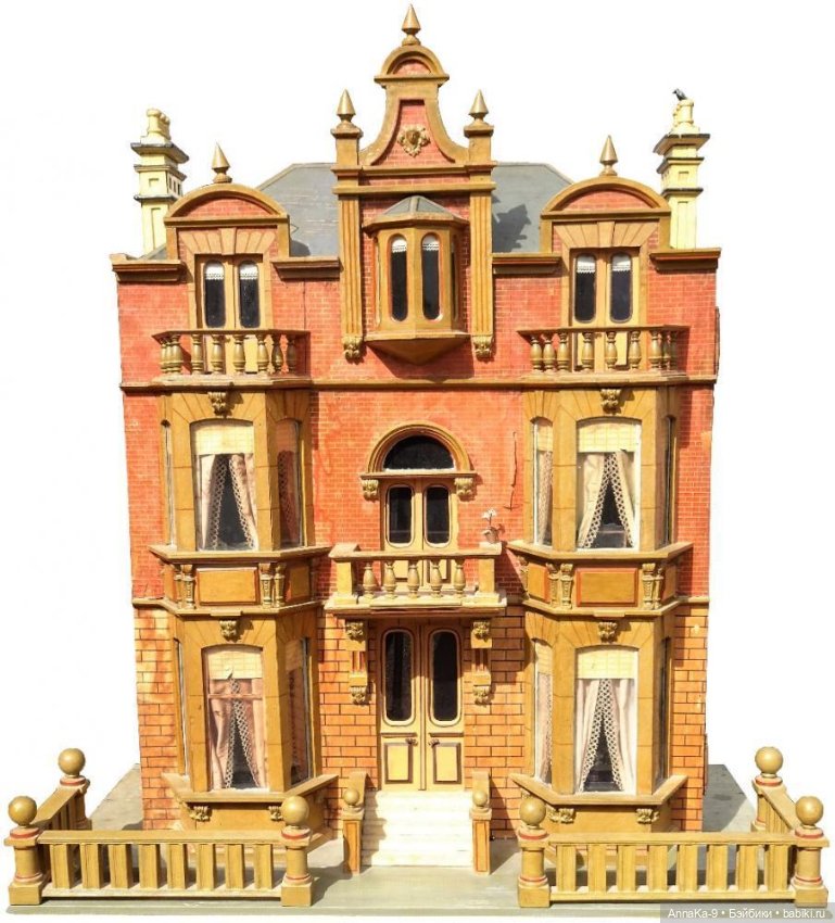 Антикварные домики — Антикварные куклы Mignonette (Миньонетта): карманные (фото 10)