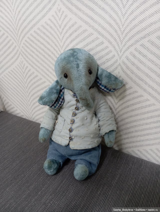 Слоняша — Авторские мишки Тедди и друзья: фото (фото 2)