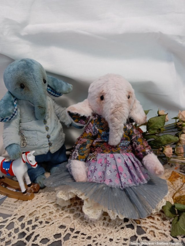 Слоняша — Авторские мишки Тедди и друзья: фото