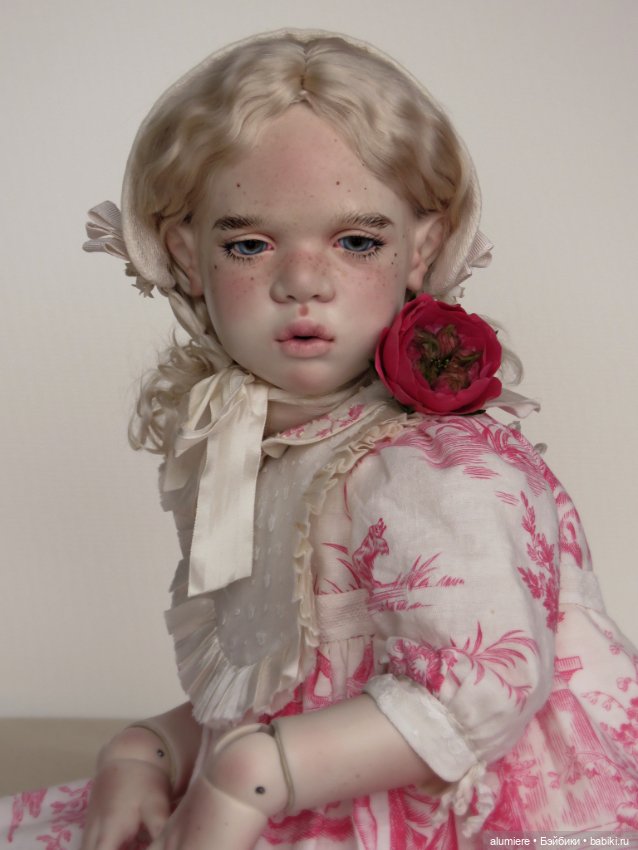 Фарфоровая кукла Ивон/Yvonne 60см (фото 3)