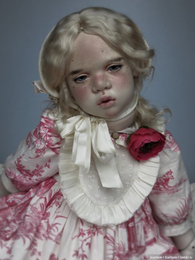 Фарфоровая кукла Ивон/Yvonne 60см (фото 2)