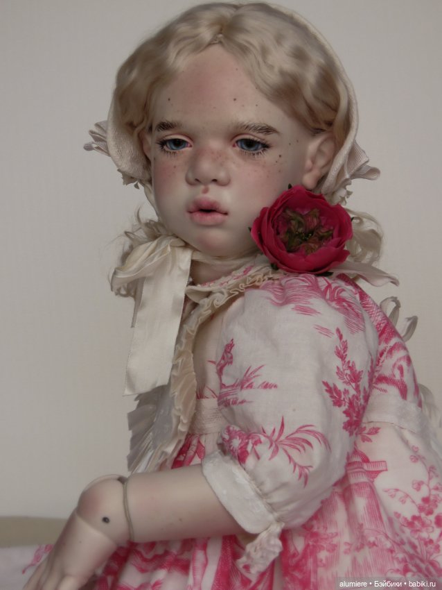 Фарфоровая кукла Ивон/Yvonne 60см (фото 8)