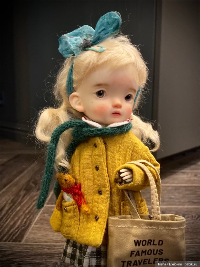 Фрося собирается на прогулку (eggy doll Fanfan) (фото 7)