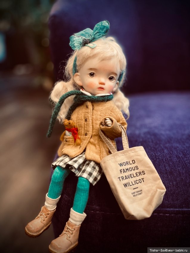 Фрося собирается на прогулку (eggy doll Fanfan) (фото 3)