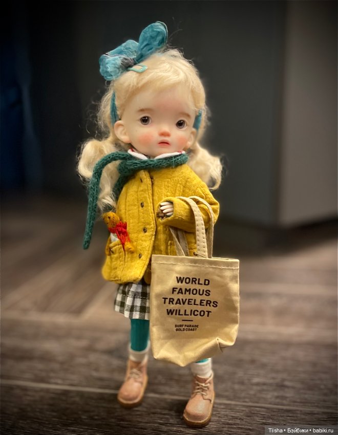 Фрося собирается на прогулку (eggy doll Fanfan)