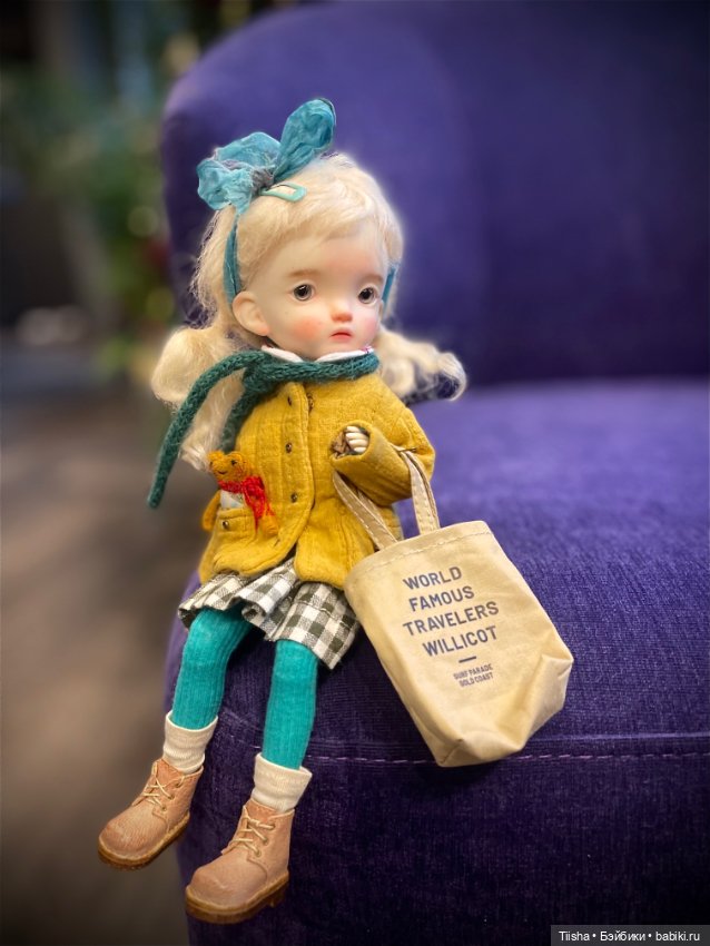 Фрося собирается на прогулку (eggy doll Fanfan) (фото 2)