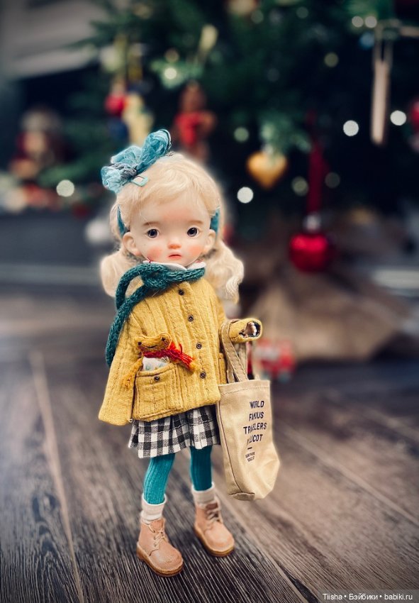 Фрося собирается на прогулку (eggy doll Fanfan)