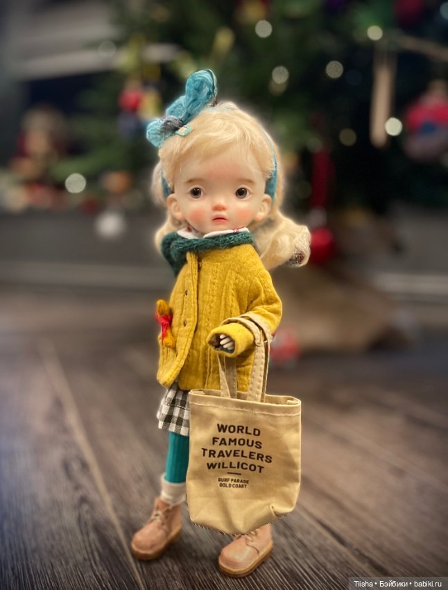 Фрося собирается на прогулку (eggy doll Fanfan) (фото 6)