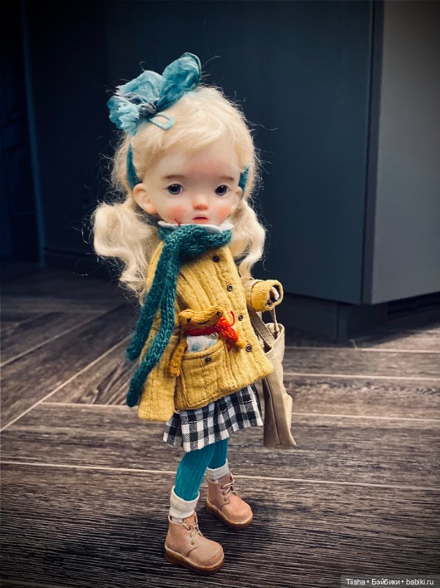 Фрося собирается на прогулку (eggy doll Fanfan) (фото 8)