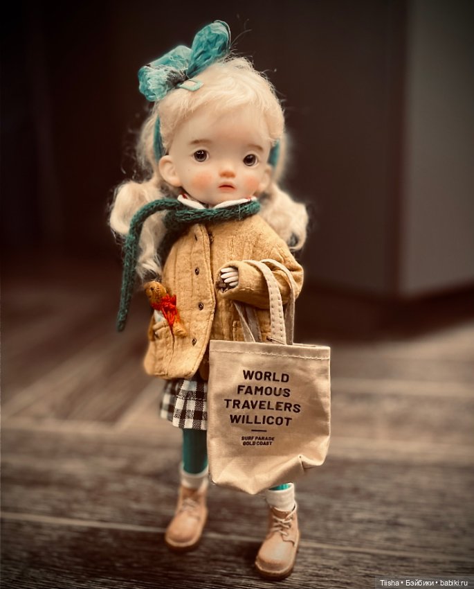 Фрося собирается на прогулку (eggy doll Fanfan)