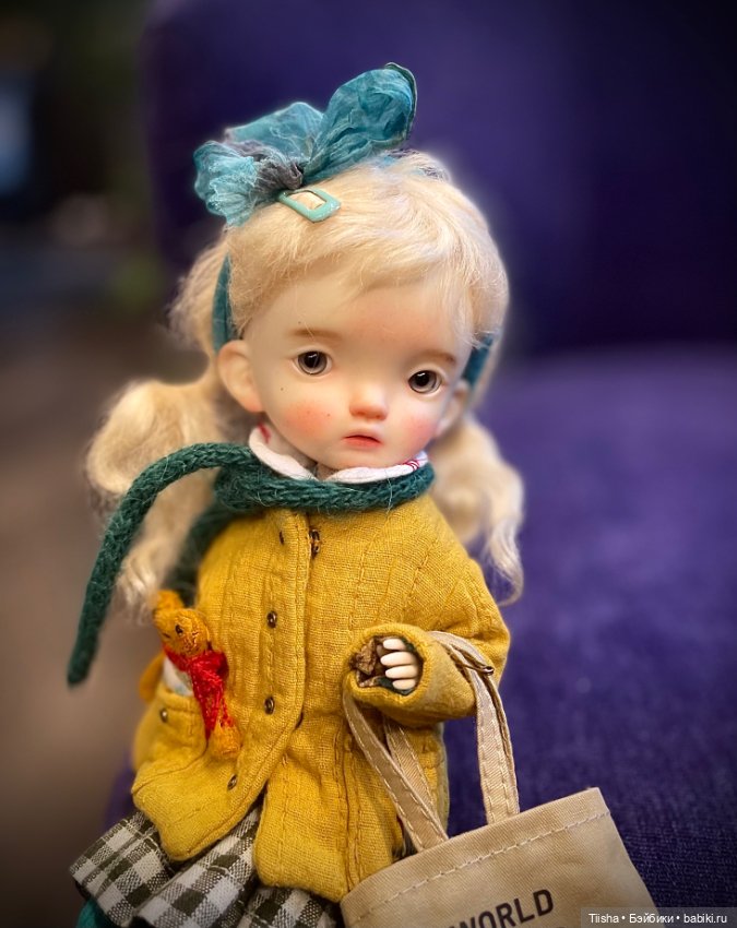 Фрося собирается на прогулку (eggy doll Fanfan) (фото 4)