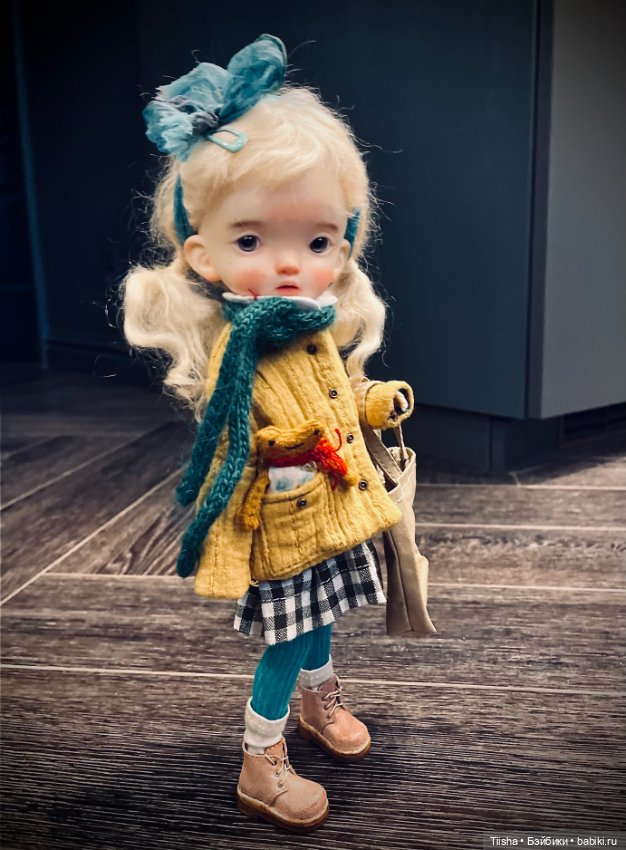 Фрося собирается на прогулку (eggy doll Fanfan) (фото 10)
