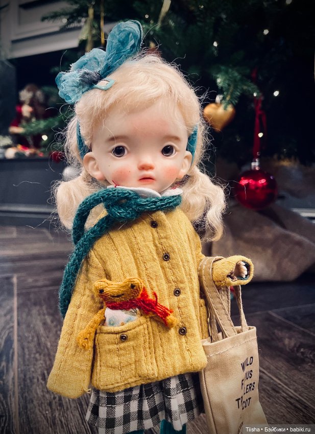 Фрося собирается на прогулку (eggy doll Fanfan) (фото 5)