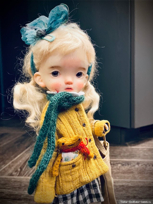 Фрося собирается на прогулку (eggy doll Fanfan) (фото 9)