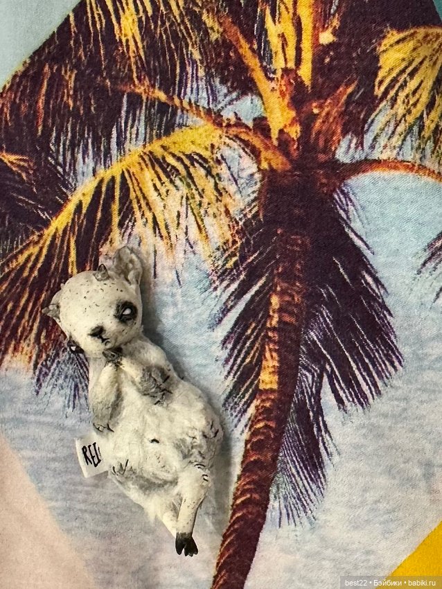 Домашняя 🐐 Римка — Домашние фото авторских игрушек: Тедди (фото 6)