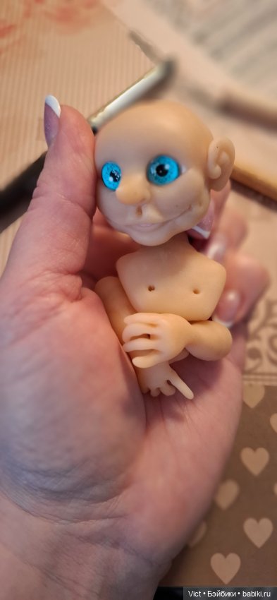 Выгодное дельце — Авторские миниатюрные куклы: лепка