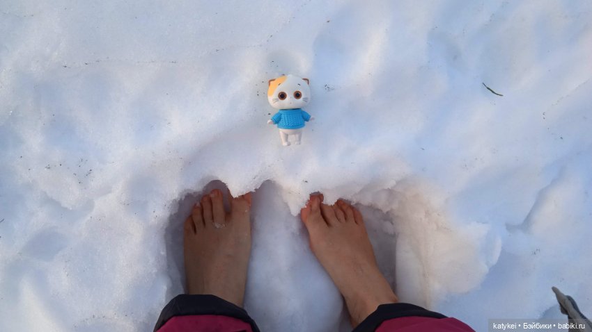 Крещенские купания и валяния в снегу с Ли-Мурр