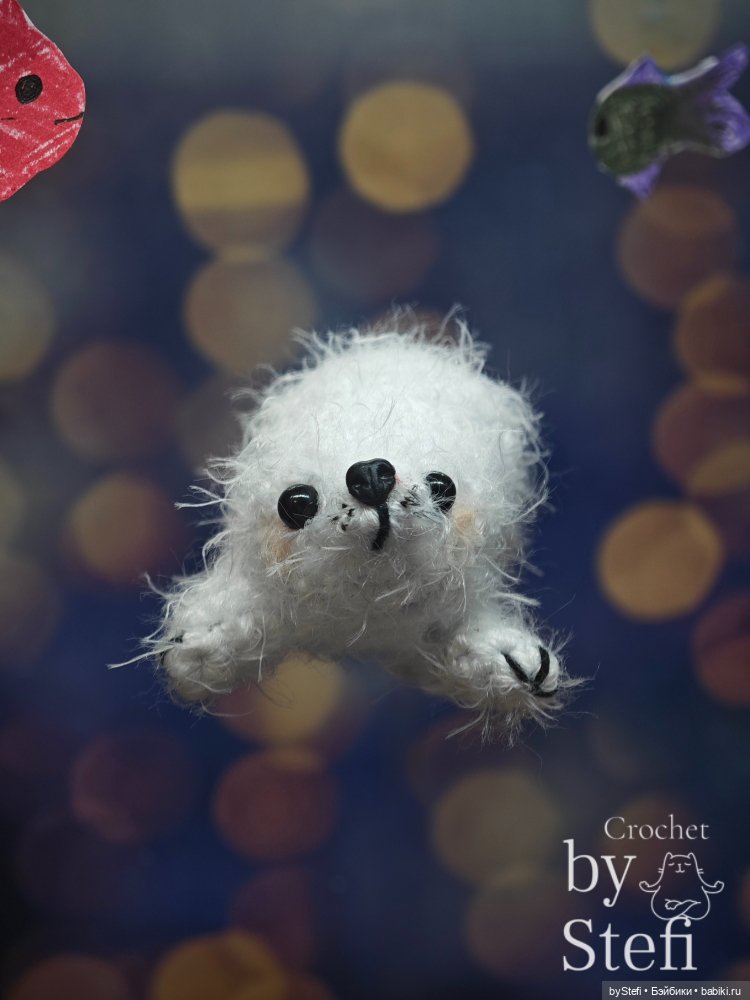 Покажу нового жителя — Вязаные игрушки и амигуруми: крючком