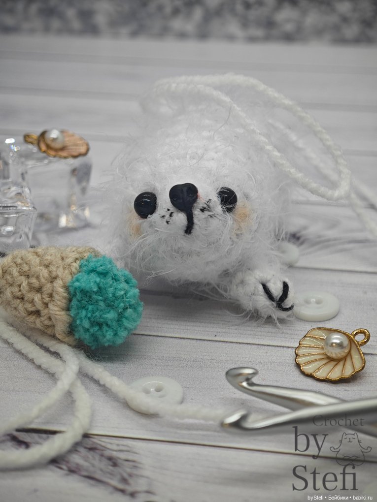 Покажу нового жителя — Вязаные игрушки и амигуруми: крючком