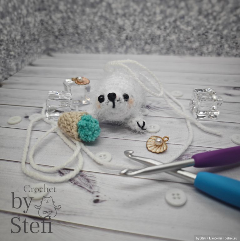 Покажу нового жителя — Вязаные игрушки и амигуруми: крючком