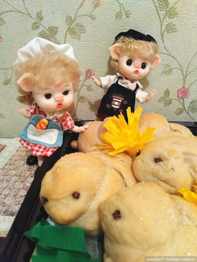 Пышечка и Пончик на Большой кухне