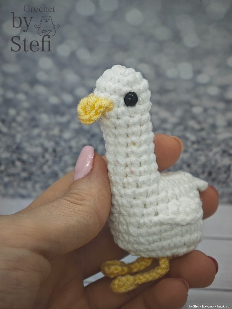 Покажу мини-гусика — Вязаные игрушки и амигуруми: крючком (фото 5)