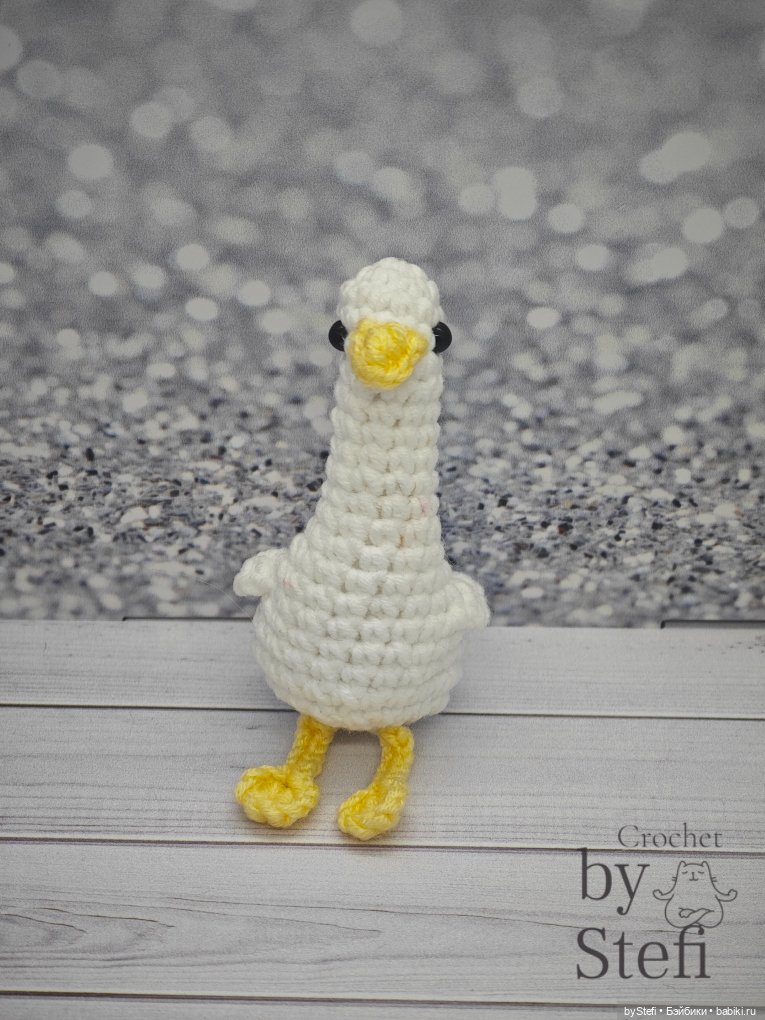 Покажу мини-гусика — Вязаные игрушки и амигуруми: крючком