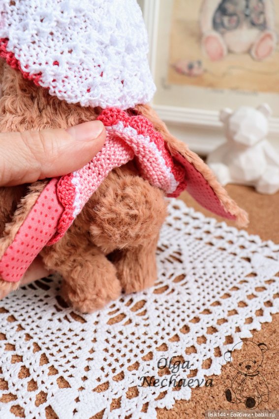 Зайка Белла — Авторские мишки Тедди и друзья: фото (фото 6)