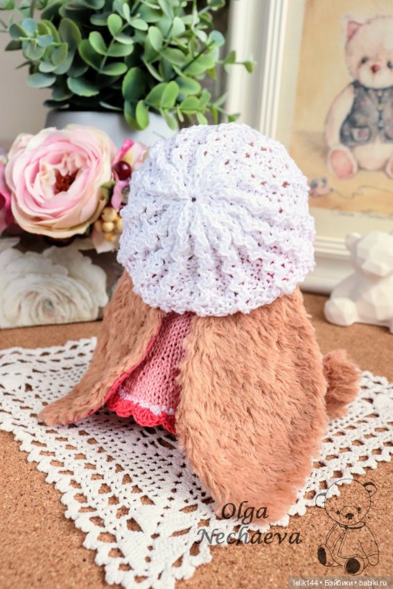 Зайка Белла — Авторские мишки Тедди и друзья: фото (фото 5)