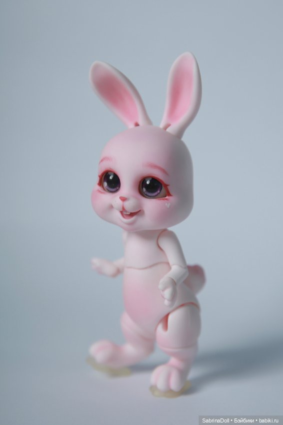 Сладкий розовый зайчик — Куклы Dollshe Craft (Доллше): BJD (БЖД)