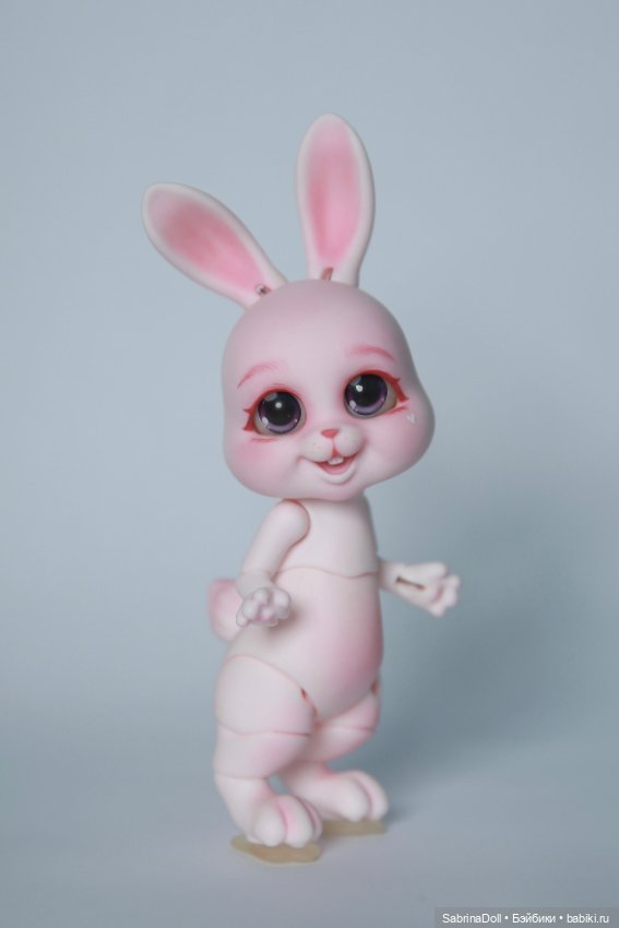 Сладкий розовый зайчик — Куклы Dollshe Craft (Доллше): BJD (БЖД)