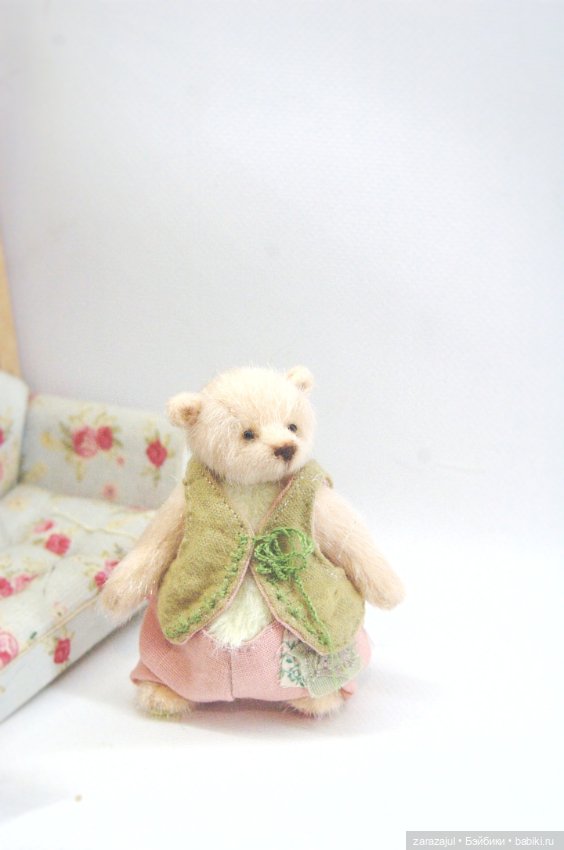 Весенний мишка и моя новая куклодоченька)