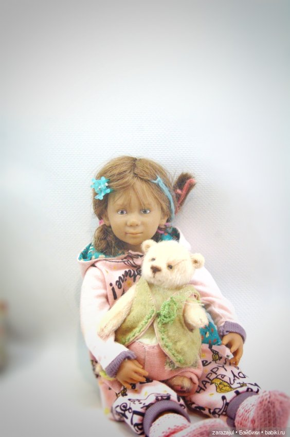 Весенний мишка и моя новая куклодоченька) (фото 6)